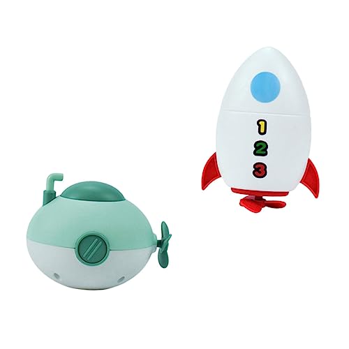 IMIKEYA 2Stücke Kreatives Badespielzeug Für Aufziehbares Duschspielzeug Mit Unterwasser Boot Und Wasserrakete Spaß Für Kleinkinder Beim Und Duschen IMIKEYA 2Stücke Kreatives Badespielzeug Für Aufziehbares Duschspielzeug Mit Unterwasser Boot Und Wasserrakete Spaß Für Kleinkinder Beim Und Duschen von IMIKEYA