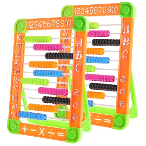 IMIKEYA 2Stücke Lernspielzeug aus Mathematisches Zählspielzeug für Kindergarten und Grundschule Fördert Frühes Rechnen und Zahlenverständnis für Jahren IMIKEYA 2Stücke Lernspielzeug aus Mathematisches Zählspielzeug für Kindergarten und Grundschule Fördert Frühes Rechnen und Zahlenverständnis für Jahren von IMIKEYA