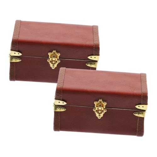 IMIKEYA 2Stücke Vintage Koffer Aufbewahrungsboxen Für Puppenhaus Realistische Reiseboxen Rotbraun Für Babykofferspielzeug Und Puppenwagen Zubehör IMIKEYA 2Stücke Vintage Koffer Aufbewahrungsboxen Für Puppenhaus Realistische Reiseboxen Rotbraun Für Babykofferspielzeug Und Puppenwagen Zubehör von IMIKEYA
