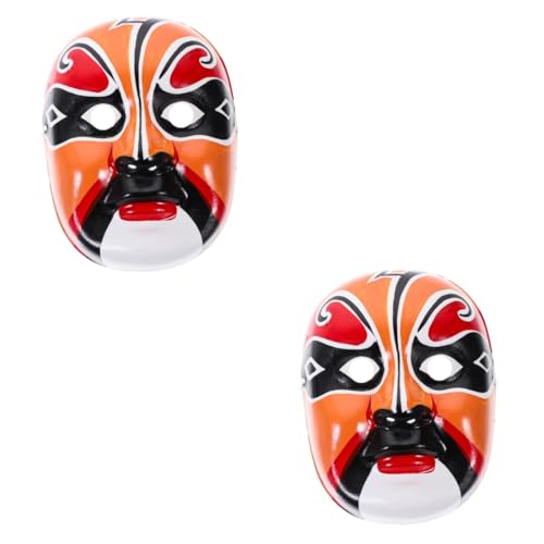IMIKEYA Halloween-Maske 2st Sammelzubehör Cosplay-versorgung Halloween-accessoire Gips Maske Kind Erwachsener Japanische Accessoires von IMIKEYA