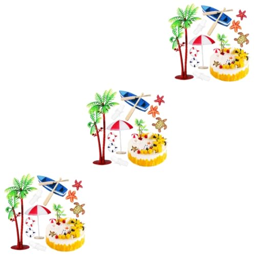 IMIKEYA 3 Sätze Kuchendekoration Ornamente Tropische Partydekorationen Strandkorb Regenschirm Palmen Kuchendeckel Strand Themen Party Dekorationen Strand Tropische 10 Stück * 3 IMIKEYA 3 Sätze Kuchendekoration Ornamente Tropische Partydekorationen Strandkorb Regenschirm Palmen Kuchendeckel Strand Themen Party Dekorationen Strand Tropische 10 Stück * 3 von IMIKEYA