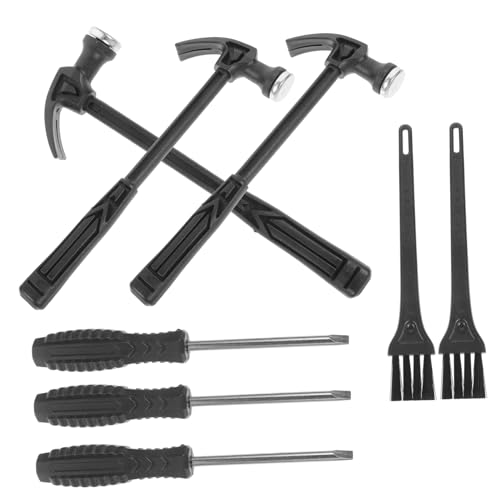 IMIKEYA 3 Sätze archäologische Ausgrabungswerkzeuge Jungs Bausatz Bausätze lehrreich experimente Experiment Edelstein-Ausgrabungsset Grabhammer aus Kunststoff Edelstahl Black von IMIKEYA