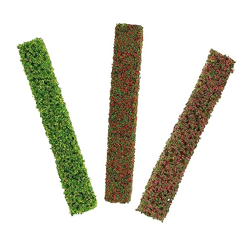 IMIKEYA 3 Stück Blumenbeet-Modell Mini-blumenbeetsträucher Gras Mini-gartenpflanzen-Ornament Mini-Zen-gartenzaun Märchengarten Miniaturen Bett Miniaturbausätze Grün Abs IMIKEYA 3 Stück Blumenbeet-Modell Mini-blumenbeetsträucher Gras Mini-gartenpflanzen-Ornament Mini-Zen-gartenzaun Märchengarten Miniaturen Bett Miniaturbausätze Grün Abs von IMIKEYA