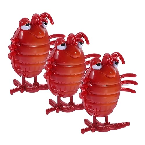 IMIKEYA 3 Stück Clockwork -Insektenspielzeug Insekten für Halloween aufziehen Uhrwerk Halloween-Partygeschenke Halloween-Modelle Aufziehbares Insektenspielzeug Bugs Abs von IMIKEYA