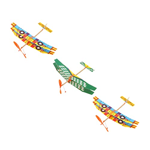 IMIKEYA 3stücke Gummiband Flugzeug Modell DIY Segelflugzeug Spielzeug Für Junge Mädchen Lustiges Flugspielzeug Im Freien Wie Abgebildet IMIKEYA 3stücke Gummiband Flugzeug Modell DIY Segelflugzeug Spielzeug Für Junge Mädchen Lustiges Flugspielzeug Im Freien Wie Abgebildet von IMIKEYA