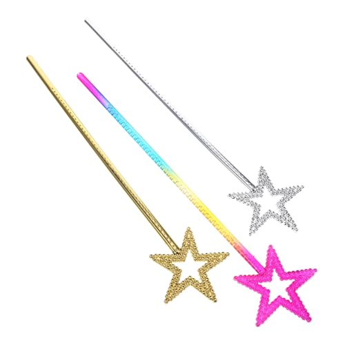 IMIKEYA 3 Stück Engel Zauberstab Stöcke Prinzessin Funkeln Mädchen Fee Star Fairy Zauberstäbe Sticks Zauberstab Partybevorzugung Sternstab-Sticks Sternenstab Plastik IMIKEYA 3 Stück Engel Zauberstab Stöcke Prinzessin Funkeln Mädchen Fee Star Fairy Zauberstäbe Sticks Zauberstab Partybevorzugung Sternstab-Sticks Sternenstab Plastik von IMIKEYA