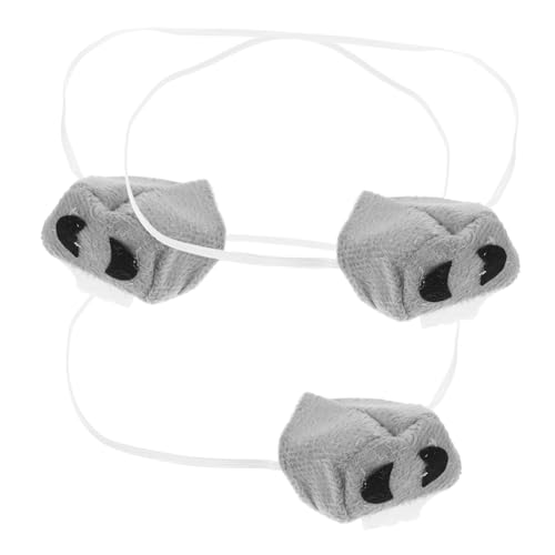 IMIKEYA 3 Stück Eselnase Esel-zubehör Mini-dekoration Tierkostümzubehör Halloween-cosplay-zubehör Tierkostüm Für Mädchen Halloween Kostümzubehör Grey Stoff IMIKEYA 3 Stück Eselnase Esel-zubehör Mini-dekoration Tierkostümzubehör Halloween-cosplay-zubehör Tierkostüm Für Mädchen Halloween Kostümzubehör Grey Stoff von IMIKEYA