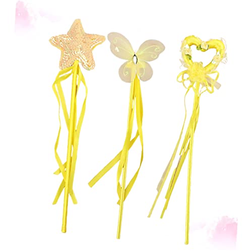 IMIKEYA 3 Stück Feenstab Dekoration Mini Geburtstagskostüm Charms Partyzubehör Mädchen Geformter Prinzessinnenstab Herz Babystäbe Feenstäbe Pentagramm Stab Party Stab Gelb IMIKEYA 3 Stück Feenstab Dekoration Mini Geburtstagskostüm Charms Partyzubehör Mädchen Geformter Prinzessinnenstab Herz Babystäbe Feenstäbe Pentagramm Stab Party Stab Gelb von IMIKEYA