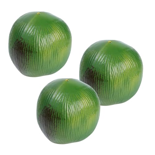 IMIKEYA 3 Stück Jedenfalls Kokosnuss Party Dekoration geraspelte Kokosnuss Kokosflocken Zitronendekorationen für die Küche Modellbäume Baumfiguren künstliche Kokosnuss Palmen Plastik Green IMIKEYA 3 Stück Jedenfalls Kokosnuss Party Dekoration geraspelte Kokosnuss Kokosflocken Zitronendekorationen für die Küche Modellbäume Baumfiguren künstliche Kokosnuss Palmen Plastik Green von IMIKEYA