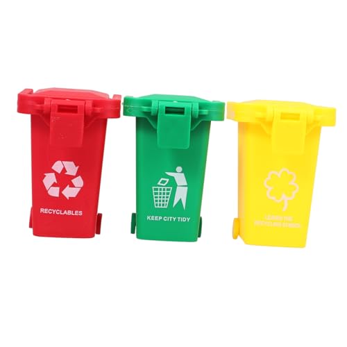 IMIKEYA 3 Stücke Kinder Kleiner Mülleimer für Abfall Klassifizierung Robuster Kunststoff Niedliches Design Lernspielzeug für Kindergarten und Zuhause Attraktive Recyclingbehälter IMIKEYA 3 Stücke Kinder Kleiner Mülleimer für Abfall Klassifizierung Robuster Kunststoff Niedliches Design Lernspielzeug für Kindergarten und Zuhause Attraktive Recyclingbehälter von IMIKEYA