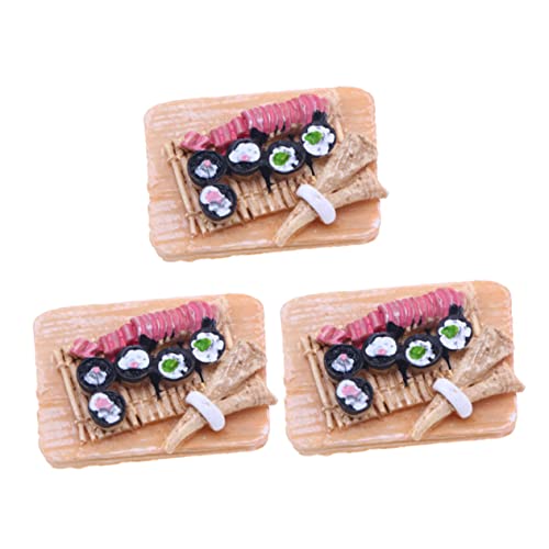 IMIKEYA 3 Stück Miniatur Lebensmittelspielzeug Wohnaccessoires Ornamente Für Kleines Kinderspielzeug Mini Puppenhaus Zubehör Realistische Lebensmittel Requisite IMIKEYA 3 Stück Miniatur Lebensmittelspielzeug Wohnaccessoires Ornamente Für Kleines Kinderspielzeug Mini Puppenhaus Zubehör Realistische Lebensmittel Requisite von IMIKEYA