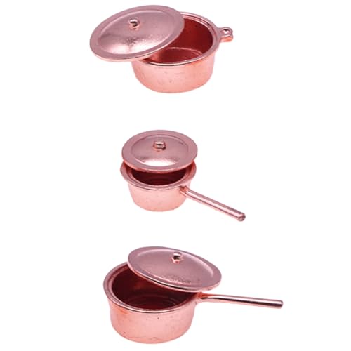 IMIKEYA 3 Stück Nachahmung Topf Kochgeschirr -Kochgeschirr -Kochtopf-Dekoration Ornamente Mini-Kochgeschirr pädagogische Miniaturtöpfe Küche Miniherde Metall IMIKEYA 3 Stück Nachahmung Topf Kochgeschirr -Kochgeschirr -Kochtopf-Dekoration Ornamente Mini-Kochgeschirr pädagogische Miniaturtöpfe Küche Miniherde Metall von IMIKEYA