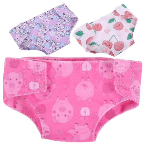 IMIKEYA 3 Stück Puppenkleidung Puppen-Foto-Requisiten Puppenzubehör Spielzeughöschen Höschen Für Puppen Für Puppenhöschen Kostüm Höschen Stoff IMIKEYA 3 Stück Puppenkleidung Puppen-Foto-Requisiten Puppenzubehör Spielzeughöschen Höschen Für Puppen Für Puppenhöschen Kostüm Höschen Stoff von IMIKEYA