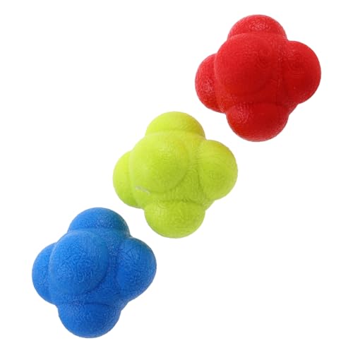 IMIKEYA 3 Stück Reaktionsball Sechseckige Reaktionskugel Hand-Auge-koordinationsball Boxen Reflexball Hochdichte Ball Trainingsball Für Die Hand-Augen-koordination Agility-Ball IMIKEYA 3 Stück Reaktionsball Sechseckige Reaktionskugel Hand-Auge-koordinationsball Boxen Reflexball Hochdichte Ball Trainingsball Für Die Hand-Augen-koordination Agility-Ball von IMIKEYA