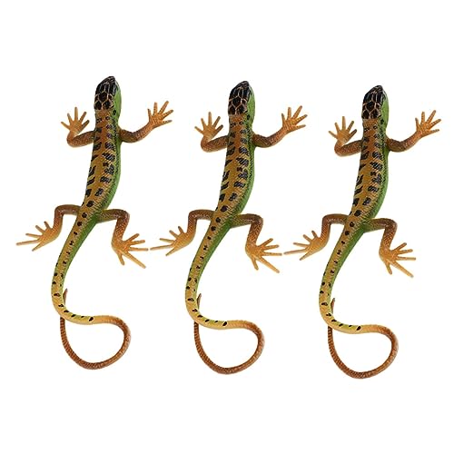 IMIKEYA 3 Stück Realistische Eidechsen Figuren Künstliche Dekoration für Garten und Terrarium Lebensechte Tierfiguren für Kreative Gestaltung IMIKEYA 3 Stück Realistische Eidechsen Figuren Künstliche Dekoration für Garten und Terrarium Lebensechte Tierfiguren für Kreative Gestaltung von IMIKEYA