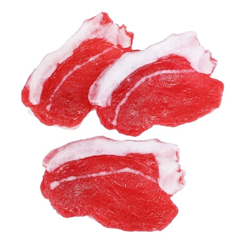 IMIKEYA 3 Stück Resin Pork Model Realistisches für Zuhause Fotorequisiten und Lernspielzeug für Hochwertige Langlebige Pigmentierung Küchen und Bildungszwecke IMIKEYA 3 Stück Resin Pork Model Realistisches für Zuhause Fotorequisiten und Lernspielzeug für Hochwertige Langlebige Pigmentierung Küchen und Bildungszwecke von IMIKEYA