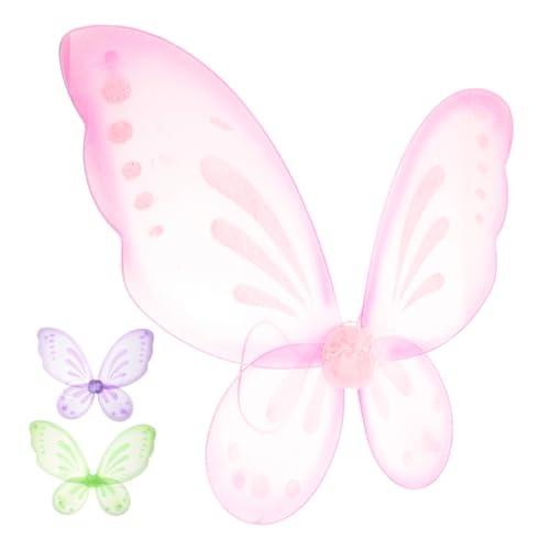 IMIKEYA 3 Stück Schmetterlingsflügelspielzeuge schminke kinderkostüme -Make-up Kostümzubehör Kinderflügel Fee Kostüm Requisit Flügel kleiden Flügelkleid Nylon IMIKEYA 3 Stück Schmetterlingsflügelspielzeuge schminke kinderkostüme -Make-up Kostümzubehör Kinderflügel Fee Kostüm Requisit Flügel kleiden Flügelkleid Nylon von IMIKEYA