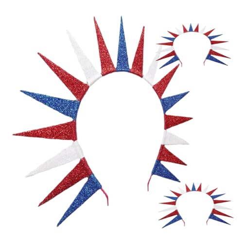 IMIKEYA 3 Stück Stirnband-Partyzubehör Haarschmuck zum Unabhängigkeitstag Patriotische Kopfbedeckung unabhängigkeitstag kostüm haarreifen patriotischer Kopfbedeckung US-Stirnband Stoff IMIKEYA 3 Stück Stirnband-Partyzubehör Haarschmuck zum Unabhängigkeitstag Patriotische Kopfbedeckung unabhängigkeitstag kostüm haarreifen patriotischer Kopfbedeckung US-Stirnband Stoff von IMIKEYA