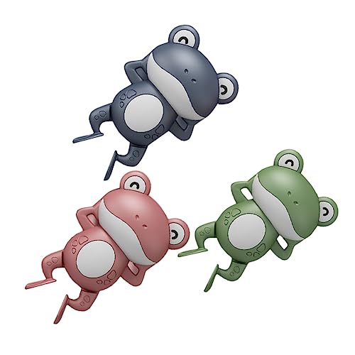 IMIKEYA 3 Stück Teiliges Badespielzeug für Kleinkinder Aufziehbare Tierbadewannenspielzeuge Frosch und Lustiges und Sicheres Wasserspielzeug für Junge Mädchen Beim IMIKEYA 3 Stück Teiliges Badespielzeug für Kleinkinder Aufziehbare Tierbadewannenspielzeuge Frosch und Lustiges und Sicheres Wasserspielzeug für Junge Mädchen Beim von IMIKEYA
