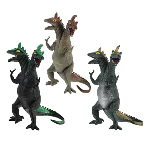IMIKEYA 3stücke Simulierte Doppelkopf Dinosaurier Modelle Spielzeug Mit Drück-geheul-Funktion Für Haushaltsdekoration Und Partys IMIKEYA 3stücke Simulierte Doppelkopf Dinosaurier Modelle Spielzeug Mit Drück-geheul-Funktion Für Haushaltsdekoration Und Partys von IMIKEYA