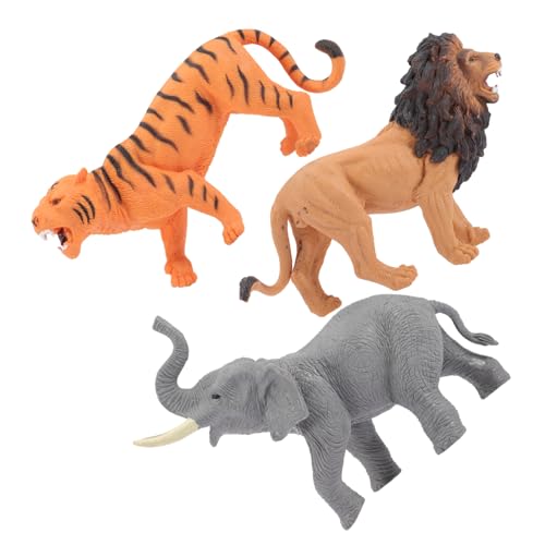 IMIKEYA 3 Stück Teiliges von Realistischen Tierfiguren aus Kunststoff Elefant Tiger Deko für Sandkasten Mikro Landschaften und Kinderzimmer Lernspielzeug für Vorschulkinder IMIKEYA 3 Stück Teiliges von Realistischen Tierfiguren aus Kunststoff Elefant Tiger Deko für Sandkasten Mikro Landschaften und Kinderzimmer Lernspielzeug für Vorschulkinder von IMIKEYA