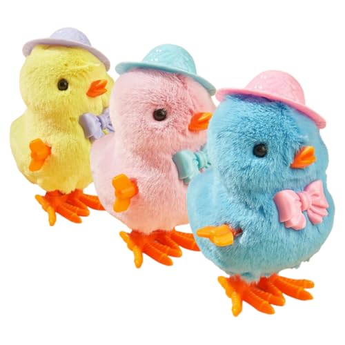 IMIKEYA 3 Stück Uhrwerk Hühnchen Aufzieh Küken Aufziehspielzeug Für Kleinkinder Aufzieh Küken Osterküken Laufendes Küken Babyspielzeug Hühnerspielzeug Hühnerküken Flauschige IMIKEYA 3 Stück Uhrwerk Hühnchen Aufzieh Küken Aufziehspielzeug Für Kleinkinder Aufzieh Küken Osterküken Laufendes Küken Babyspielzeug Hühnerspielzeug Hühnerküken Flauschige von IMIKEYA