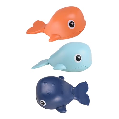 IMIKEYA 3 Stück Walschwimmspielzeug Wal -badespielzeug Babyzubehör Wasserspielspielzeug Uhrwerk Zufällige Farbe IMIKEYA 3 Stück Walschwimmspielzeug Wal -badespielzeug Babyzubehör Wasserspielspielzeug Uhrwerk Zufällige Farbe von IMIKEYA