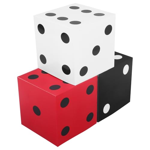 IMIKEYA 3 Stück Würfel-Box große Würfelboxen Riesenereignis Würfel Prom Würfeldekorationen Papierpokerboxen Große Papierwürflerboxen Prom Würfel Mittelstücke IMIKEYA 3 Stück Würfel-Box große Würfelboxen Riesenereignis Würfel Prom Würfeldekorationen Papierpokerboxen Große Papierwürflerboxen Prom Würfel Mittelstücke von IMIKEYA