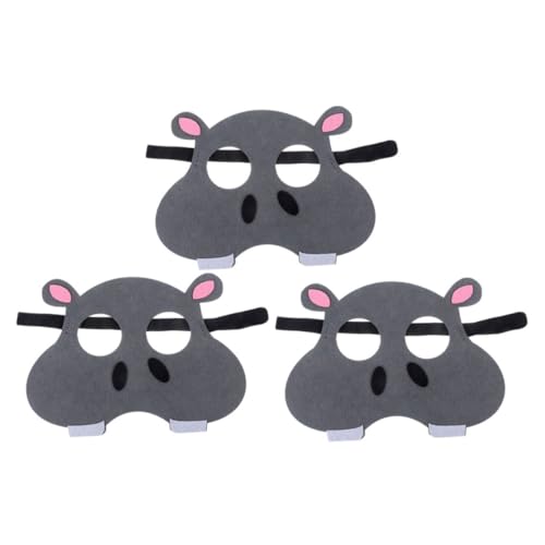 IMIKEYA 3 Stück tierische Maske faschingskostum Halloween spaß kinderparty tiere Tierset aus Filz Tiermasken für Erwachsene Tiermasken Party-Cosplay-Tiermaske Kindermaske Vlies IMIKEYA 3 Stück tierische Maske faschingskostum Halloween spaß kinderparty tiere Tierset aus Filz Tiermasken für Erwachsene Tiermasken Party-Cosplay-Tiermaske Kindermaske Vlies von IMIKEYA