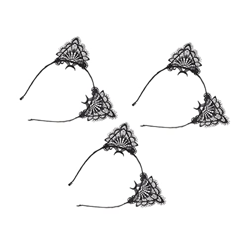 IMIKEYA 3 Stücke Katzenohr Stirnband Damen Haarschmuck Cosplay Haarband für Partys Halloween mit Dekoration IMIKEYA 3 Stücke Katzenohr Stirnband Damen Haarschmuck Cosplay Haarband für Partys Halloween mit Dekoration von IMIKEYA