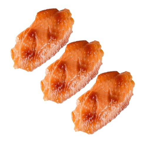 IMIKEYA 3 Stücke PVC Display Versorgung Huhn Flügel Tragen Beständig Huhn Flügel Imitiert Huhn Flügel IMIKEYA 3 Stücke PVC Display Versorgung Huhn Flügel Tragen Beständig Huhn Flügel Imitiert Huhn Flügel von IMIKEYA