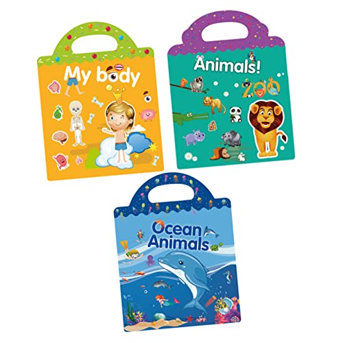 IMIKEYA 3 Szenen Stickerbuch Cartoon Aufkleber Stickerbuch Kinderaufkleber DIY Buchaufkleber Stickerbücher Kleinkind Stickerbücher Stickerbuch Kleinkind Junge Stickerbuch Papier IMIKEYA 3 Szenen Stickerbuch Cartoon Aufkleber Stickerbuch Kinderaufkleber DIY Buchaufkleber Stickerbücher Kleinkind Stickerbücher Stickerbuch Kleinkind Junge Stickerbuch Papier von IMIKEYA