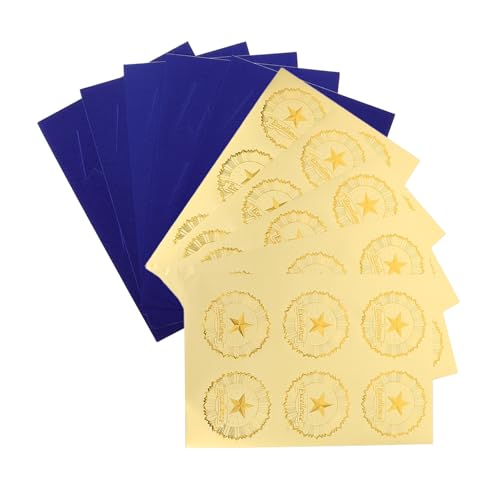 IMIKEYA 30 Sets Zertifikatsabzeichen Zubehör Abschlussaufkleber Goldsiegel Für Zertifikate Umschlagsiegel Aufkleber Umschlagsiegel Aufkleber Medaillen Aufkleber Goldfolien IMIKEYA 30 Sets Zertifikatsabzeichen Zubehör Abschlussaufkleber Goldsiegel Für Zertifikate Umschlagsiegel Aufkleber Umschlagsiegel Aufkleber Medaillen Aufkleber Goldfolien von IMIKEYA