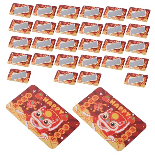 IMIKEYA 30 Stück -Geschenkkarte Spiele des neuen Jahres Partyspiele für das neue Jahr für familienspiele Rubbelkarten Chinesisches Neujahrsspiel Papier rot IMIKEYA 30 Stück -Geschenkkarte Spiele des neuen Jahres Partyspiele für das neue Jahr für familienspiele Rubbelkarten Chinesisches Neujahrsspiel Papier rot von IMIKEYA