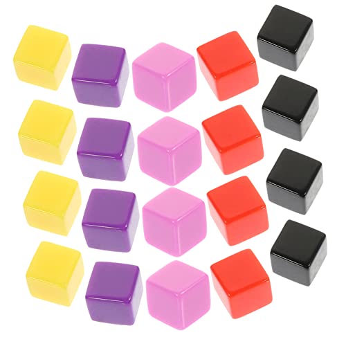 IMIKEYA Unfertige 6-seitige Würfel Material Zur Würfelherstellung 30 Stück Plastikwürfelspielzeug Für Kinder Und Erwachsene IMIKEYA Unfertige 6-seitige Würfel Material Zur Würfelherstellung 30 Stück Plastikwürfelspielzeug Für Kinder Und Erwachsene von IMIKEYA