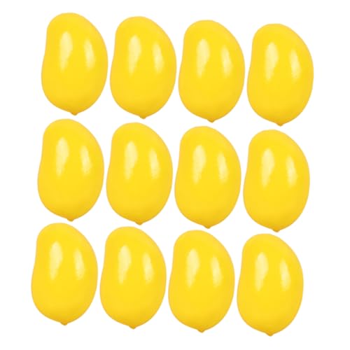IMIKEYA 30 Stück Mini -Mango -Spielsachen künstlich gefälscht Mini-Simulations-Mangos- Fruchtmodell Prop Miniatur-Mango-Requisiten Miniatur-Mangos Schaum Yellow IMIKEYA 30 Stück Mini -Mango -Spielsachen künstlich gefälscht Mini-Simulations-Mangos- Fruchtmodell Prop Miniatur-Mango-Requisiten Miniatur-Mangos Schaum Yellow von IMIKEYA