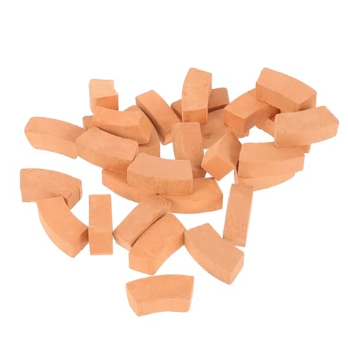 IMIKEYA 30 Stück Miniaturziegel DIY Ziegelsteine für Modelle Kinderhandwerk für Puppenhaus Sandtisch Architektur Displays Kreative Gestaltung IMIKEYA 30 Stück Miniaturziegel DIY Ziegelsteine für Modelle Kinderhandwerk für Puppenhaus Sandtisch Architektur Displays Kreative Gestaltung von IMIKEYA