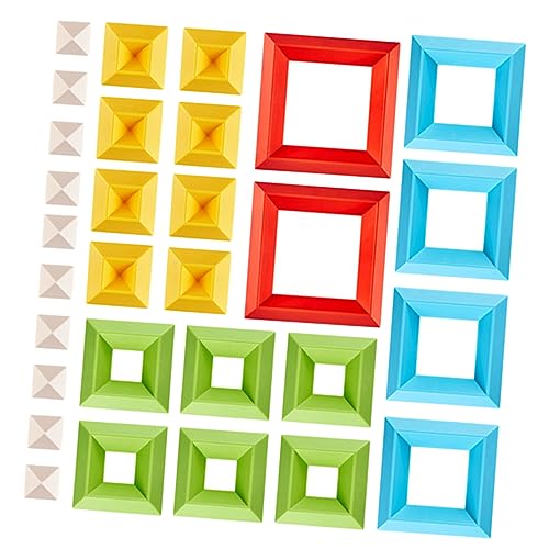 IMIKEYA 30 Stück Teiliges Bausatzspielzeug für Bausteine für Frühe Bildung Formen Lernen und Stapeln für Kleinkinder von Jahren Fördert Kreativität und Motorische Fähigkeiten IMIKEYA 30 Stück Teiliges Bausatzspielzeug für Bausteine für Frühe Bildung Formen Lernen und Stapeln für Kleinkinder von Jahren Fördert Kreativität und Motorische Fähigkeiten von IMIKEYA