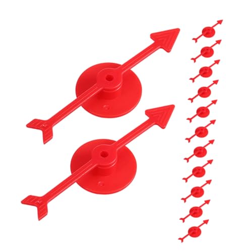 IMIKEYA 30 Stück Vielseitige Kunststoff-spielspinner, Kunststoff-pfeilspinner Für Brettspiele, DIY-spielpfeile, Ersatzpfeil-spielzeigerspinner IMIKEYA 30 Stück Vielseitige Kunststoff-spielspinner, Kunststoff-pfeilspinner Für Brettspiele, DIY-spielpfeile, Ersatzpfeil-spielzeigerspinner von IMIKEYA