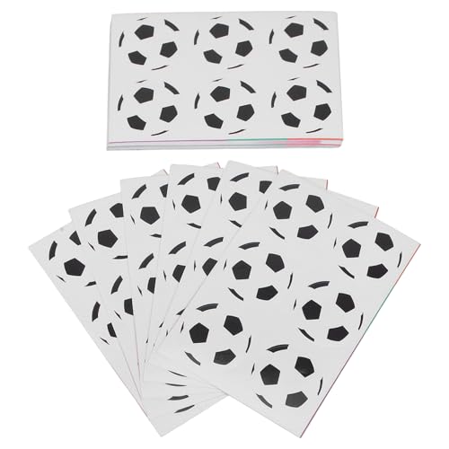 IMIKEYA 300 Stück Fußball-Aufkleber Wiederverwendbare Aufkleber Geschwollene Aufkleber Sport Tragbar Fußballaufkleber Für Kleinkinder Schüttgut Groß Schlüssel Fußballspiel IMIKEYA 300 Stück Fußball-Aufkleber Wiederverwendbare Aufkleber Geschwollene Aufkleber Sport Tragbar Fußballaufkleber Für Kleinkinder Schüttgut Groß Schlüssel Fußballspiel von IMIKEYA