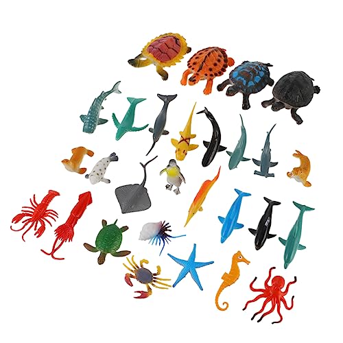 IMIKEYA 32 Stück Teiliges Realistische Meeresbewohner Figuren für Lehrreiche Tier Modelle aus Hochwertigem für Kreatives und Aquarium Dekoration IMIKEYA 32 Stück Teiliges Realistische Meeresbewohner Figuren für Lehrreiche Tier Modelle aus Hochwertigem für Kreatives und Aquarium Dekoration von IMIKEYA