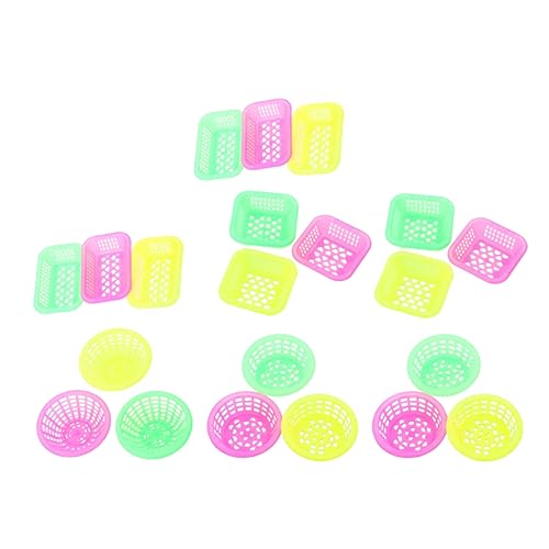 IMIKEYA 36 Stück puppenhaus Korb Kitchen Toys for kinderküche Spielzeugkorb DIY-Miniaturen Mini- Mini-Essen Entzückender Korb Miniaturkorb zum Basteln Plastik IMIKEYA 36 Stück puppenhaus Korb Kitchen Toys for kinderküche Spielzeugkorb DIY-Miniaturen Mini- Mini-Essen Entzückender Korb Miniaturkorb zum Basteln Plastik von IMIKEYA