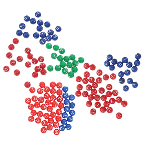 IMIKEYA 3Er-Packungen Lotterieball Zahlenkugeln für die Verlosung Zahlenbälle Lotteriekugeln zur Unterhaltung Spielbälle Farbe verlosen Preisbälle Party Tombola Bälle Plastik IMIKEYA 3Er-Packungen Lotterieball Zahlenkugeln für die Verlosung Zahlenbälle Lotteriekugeln zur Unterhaltung Spielbälle Farbe verlosen Preisbälle Party Tombola Bälle Plastik von IMIKEYA