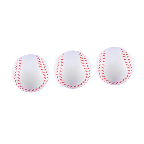 IMIKEYA 3Stücke Mini Squeeze Bälle für Stressabbau PU Baseballs für Party und Freizeit Entspannungsspielzeug für Jungen von IMIKEYA
