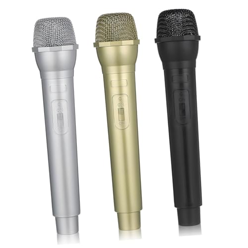 IMIKEYA 3Stücke Plastik Mikrofone Für Kostüm Requisiten Mikrofon Für Karaoke Tanzshows Und Geburtstagsfeiern IMIKEYA 3Stücke Plastik Mikrofone Für Kostüm Requisiten Mikrofon Für Karaoke Tanzshows Und Geburtstagsfeiern von IMIKEYA