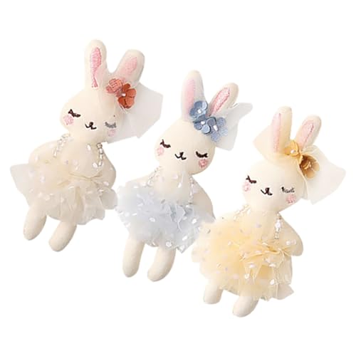IMIKEYA 3Stücke Plüschkaninchen Stofftier Weiche Hase Puppen Osterkorbfüller Oder Dekoration von IMIKEYA