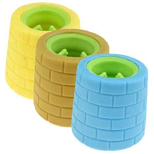 IMIKEYA 3Stücke Quetschspielzeug Frosch Stressabbau Für Erwachsene Entspannungsspielzeug Zur Linderung Von Stress Und Angst Partygeschenk von IMIKEYA