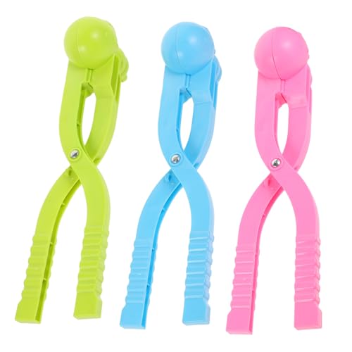 IMIKEYA 3Stücke Schneeballclips Entzückende Schneeballmacher Aus Robustem Für Kreative Winterspiele Im Freien Für Schneeballschlachten Und Spaß von IMIKEYA