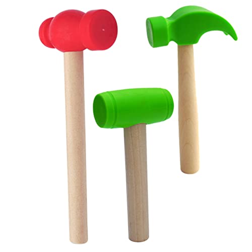IMIKEYA 3Stücke Teiliges Holzspielzeug Für Hammerspielzeug Mit Grünem Großen Kleinem Hammer Sowie Grünem Schaufelhammer Fördert Geschicklichkeit Koordination IMIKEYA 3Stücke Teiliges Holzspielzeug Für Hammerspielzeug Mit Grünem Großen Kleinem Hammer Sowie Grünem Schaufelhammer Fördert Geschicklichkeit Koordination von IMIKEYA