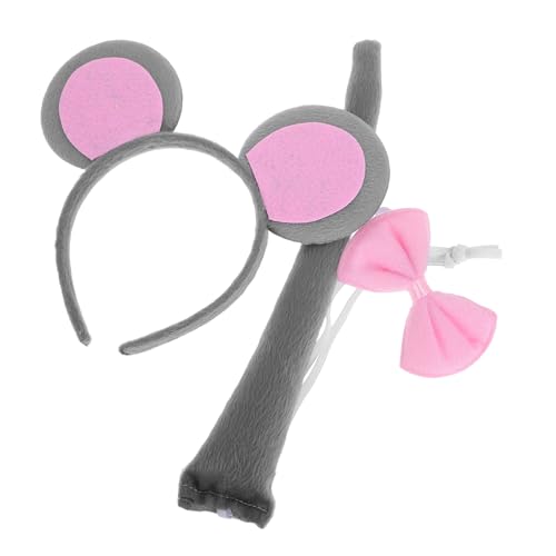IMIKEYA 3Stücke Teiliges Kostüm Set für Erwachsene Stirnband Fliege Zubehör für Halloween Partys Cosplay Events IMIKEYA 3Stücke Teiliges Kostüm Set für Erwachsene Stirnband Fliege Zubehör für Halloween Partys Cosplay Events von IMIKEYA